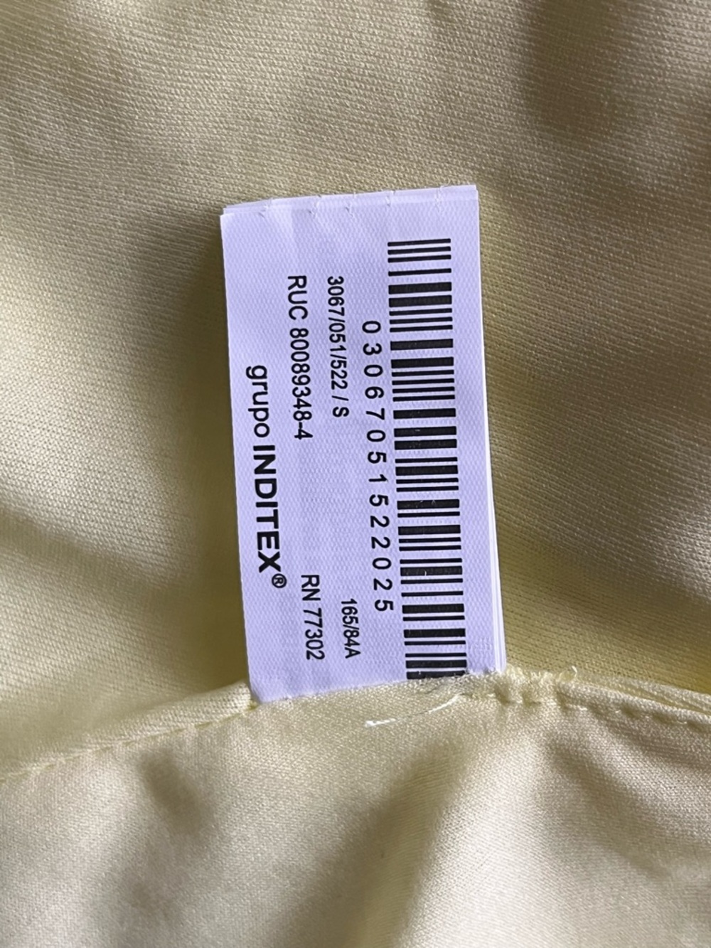 NWOT Halter Peplum Top in Light Lemon Yellow Lemonade - Picture 9 of 11